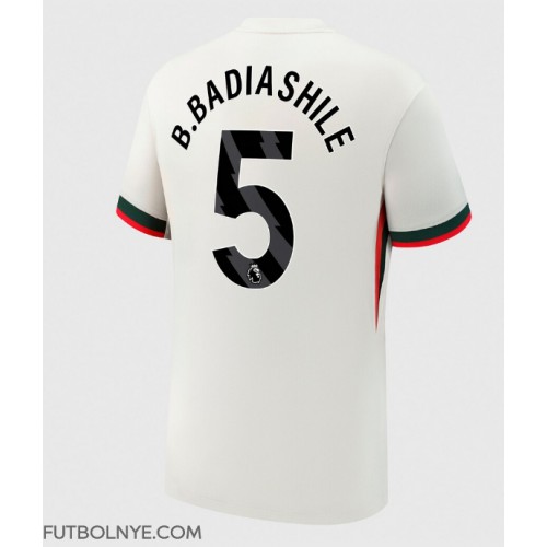Camiseta Chelsea Benoit Badiashile #5 Visitante Equipación 2025-26 manga corta